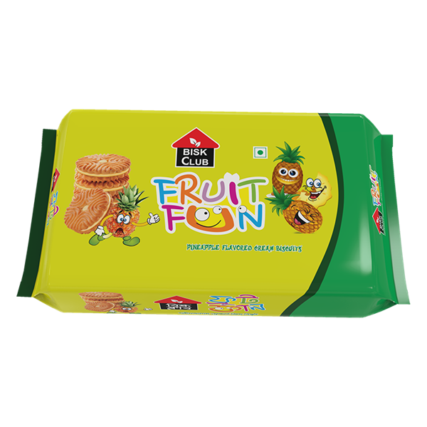 Bisk Club Fruit Fun Biscuit 140g