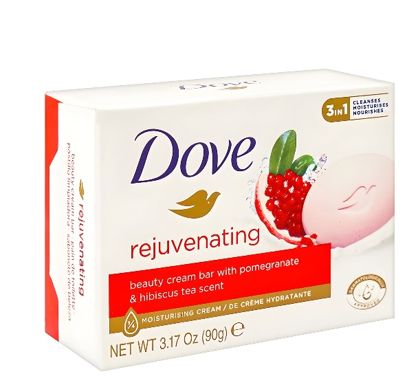 Dove Rejuvenating Beauty Cream Soap Bar 90g