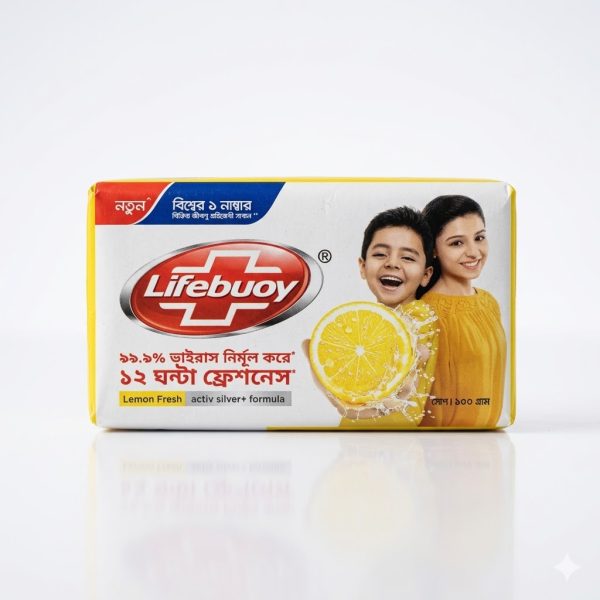 Lifebuoy Soap Bar Lemon Fresh 100G
