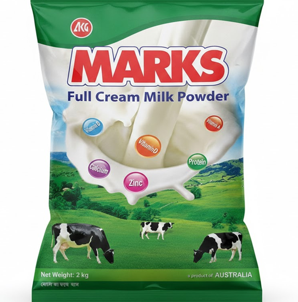MARKS Full Cream milk Powder 2kg