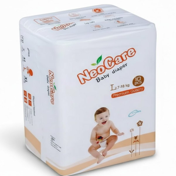 Neo Care Baby Diaper L 10pcs