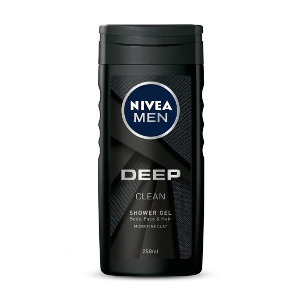 Nivea Men Shower Gel Deep Clean 250ml