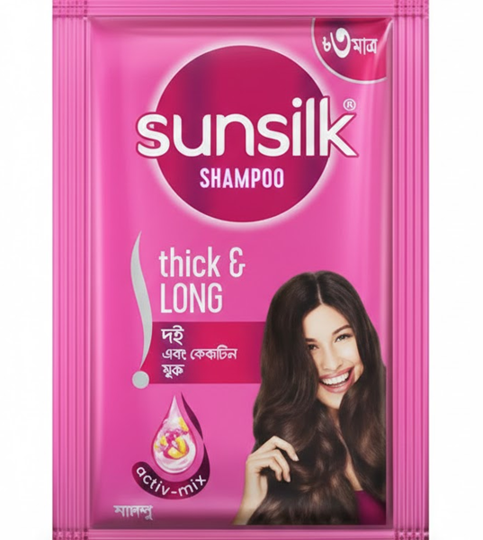 SUNSILK Thick and Long Shampoo 5.25ml
