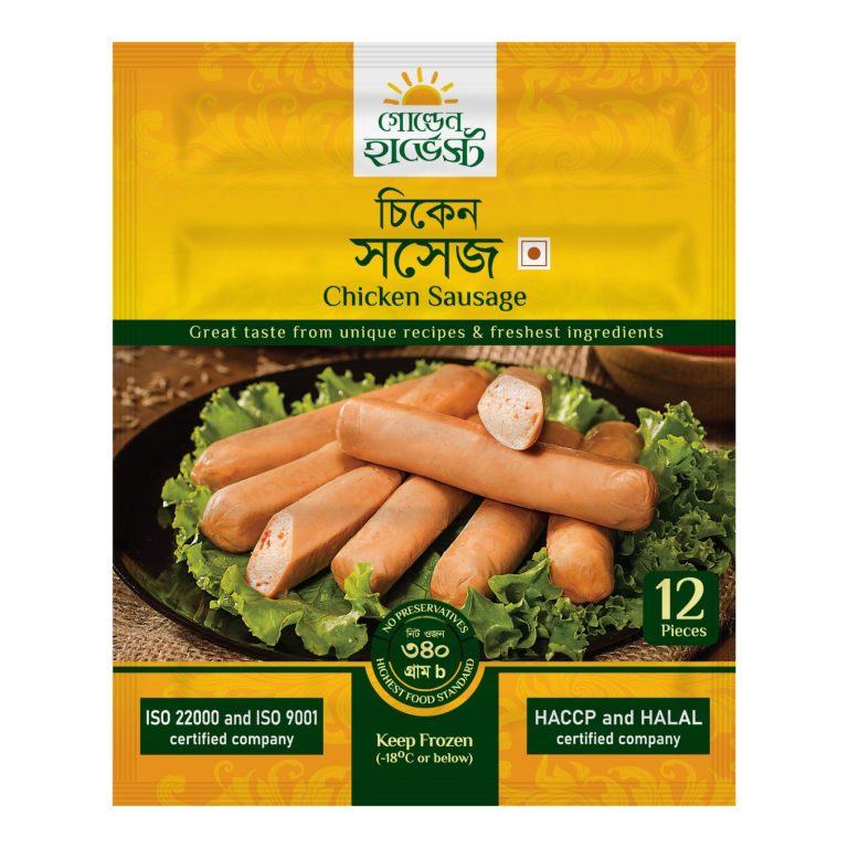 GOLDEN HARVEST chicken sausages 340gm