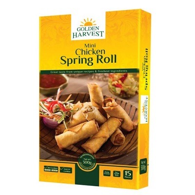 Golden Harvest Mini Chicken Spring Rooll 300gm