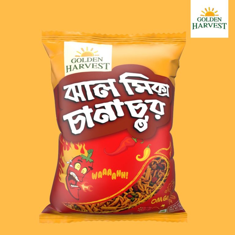 GOLDEN HARVEST Jhal Mix Chanachur 300gm