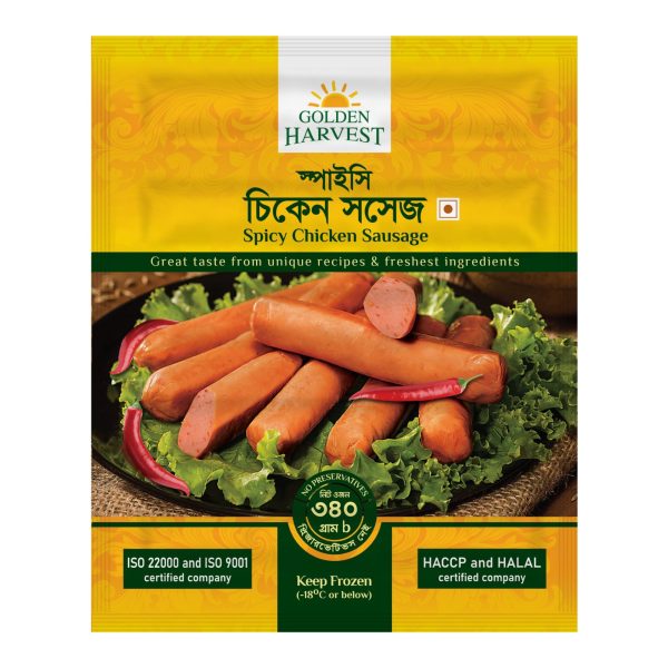 Golden Harvest Spicy Chicken Sausage 340gm