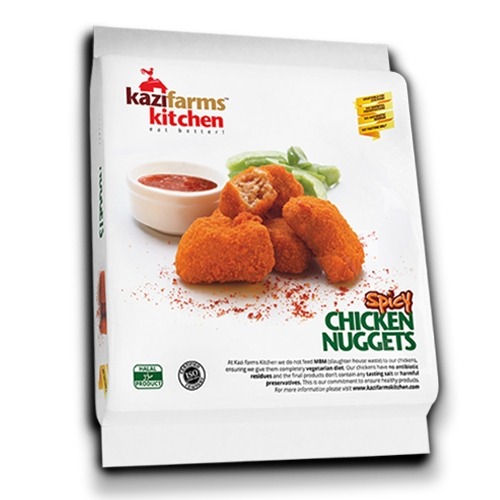 Kazi Farm Chicken Nugat Spacey 250gm