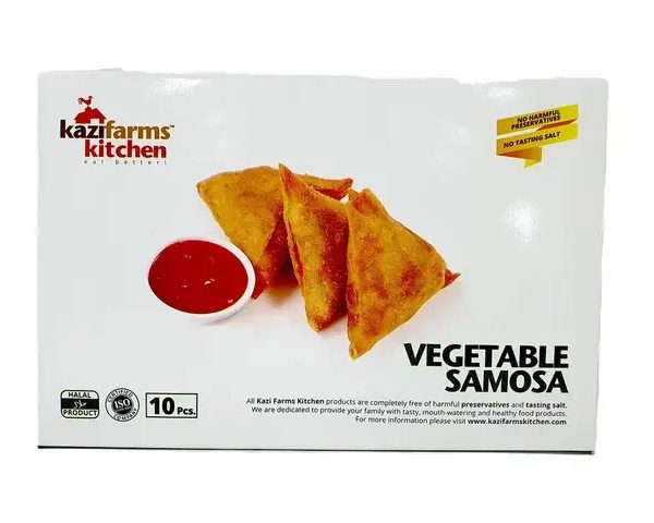 Kazifarms vegitable samosa 400g