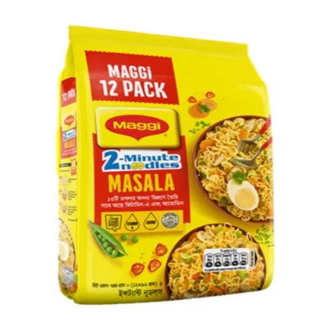 Maggi 2 Minutes Masala Noodles 12 Pack 744g