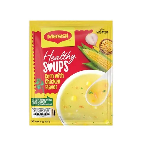 maggi healthy soup corn with/chicken 25gm