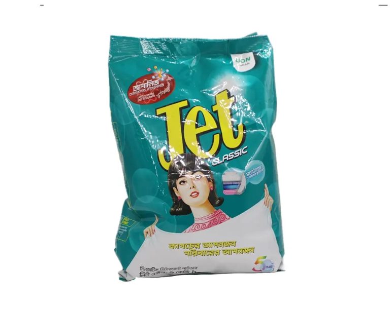 Jet Classic Detergent Powder 1000gm (Poly Pack)
