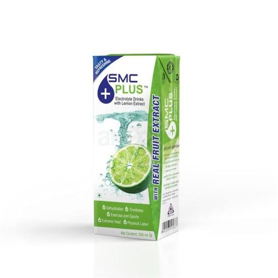 SMC Plus Electrolyte Drinks Lemon 200ml
