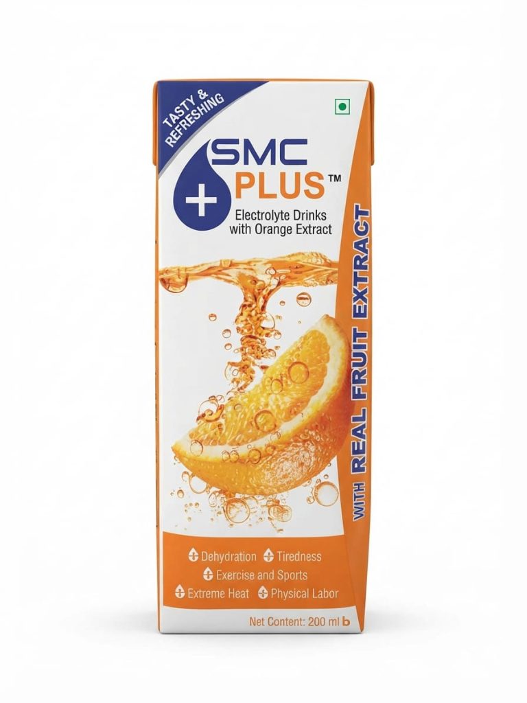 SMC Plus Electrolyte Drinks Orange 200ml