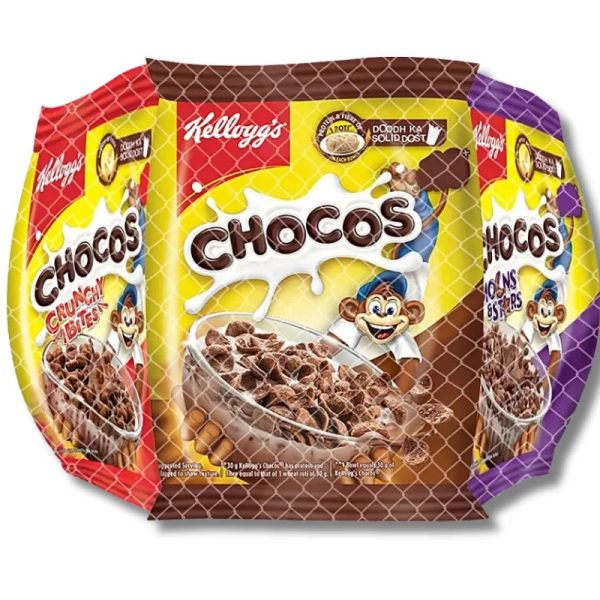 Kellogg's Chocos Variety Pack(5x20(±)2) 110(±)10gm