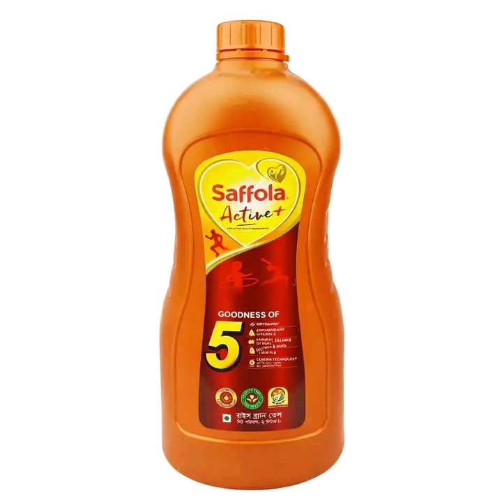 Saffola Active Rice Bran Oil 2 ltr