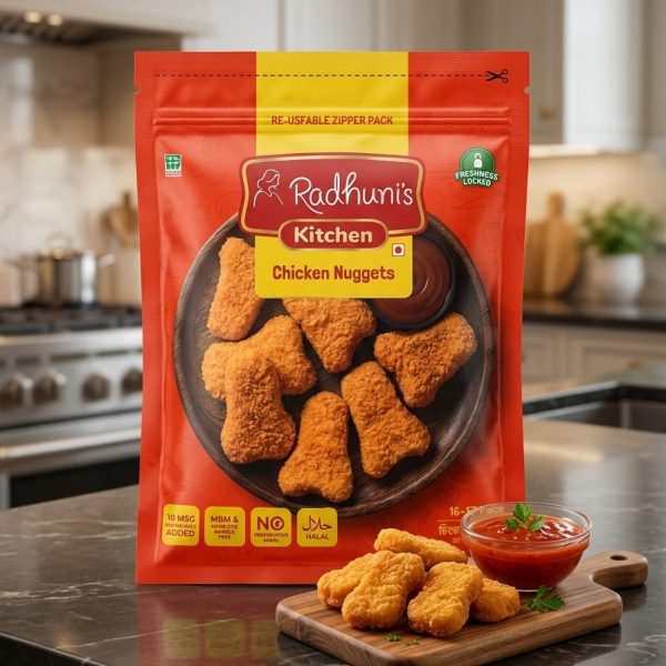 Radhuni Kitchen Chicken Nuggets 16-17pcs