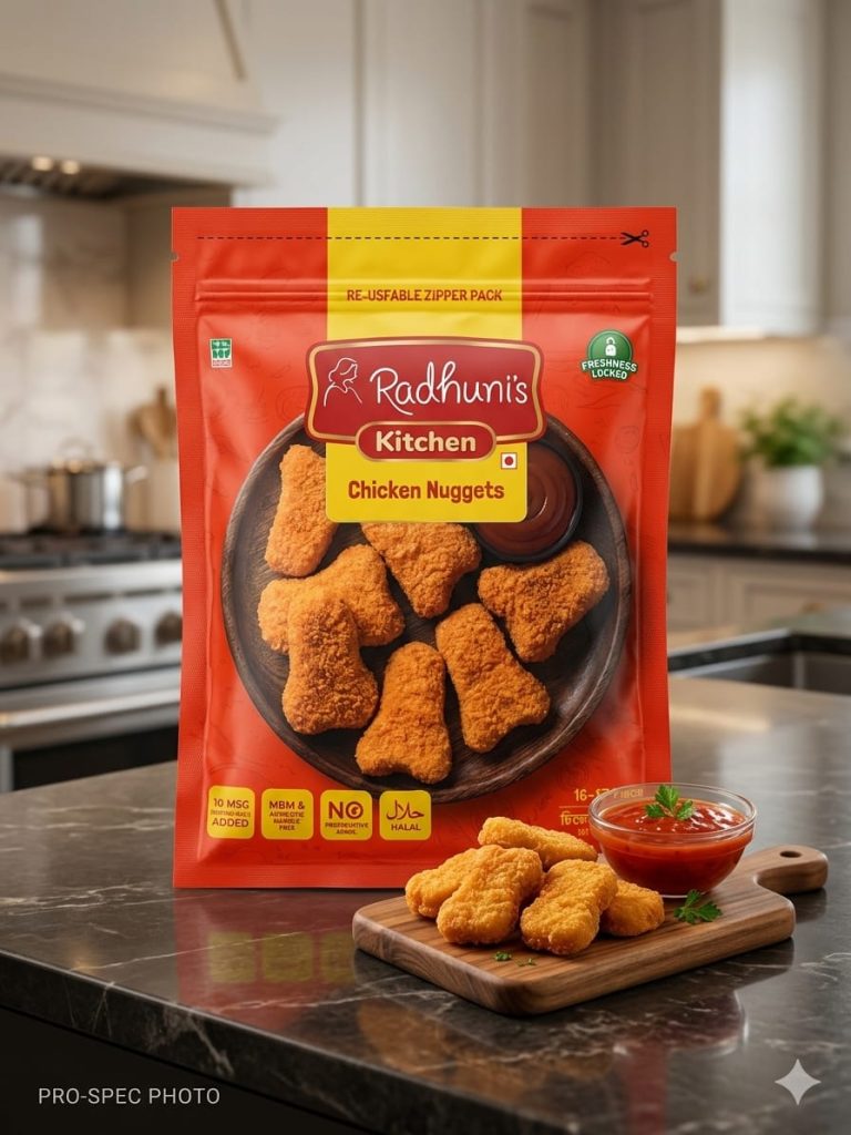 Radhuni Kitchen Chicken Nuggets 16-17pcs