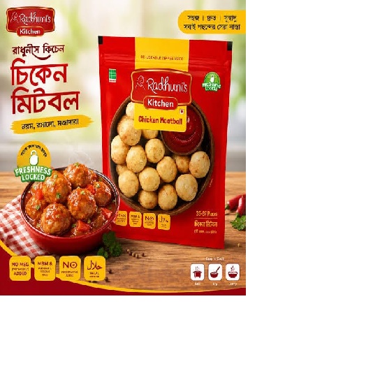 Radhuni Kitchen Chicken Meatball 35-37
