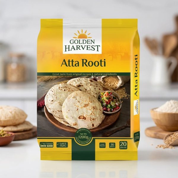 Golden Hervest Atta Rooti 20pcs