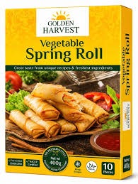 Golden Harvest Vegetable Spring Roll 400gm