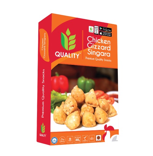 Quality Chicken Gizzard Singara 20PCS