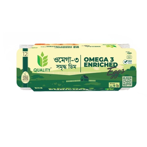 Quality Omega 3 Enriched 12pcs box