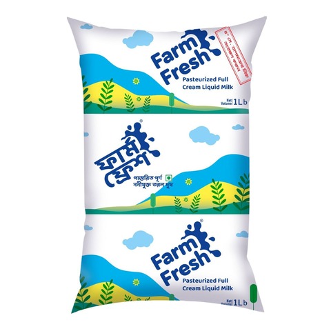 Kazi Farm fresh pasterized milk 1 ltr