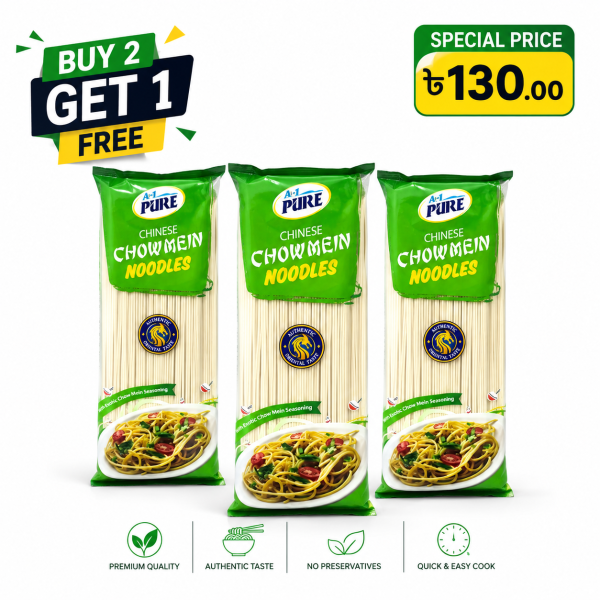 Aci Pure Chinese Chowmein Noodles Buy 2 get 1