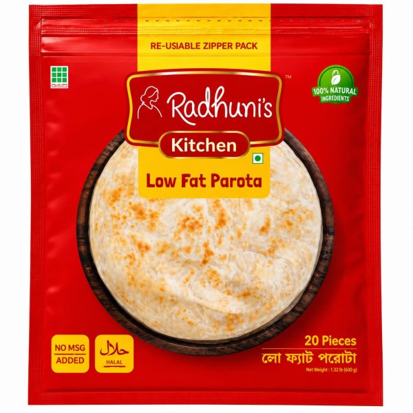 Radhuni Kitchen Low Fat Porota 20pcs