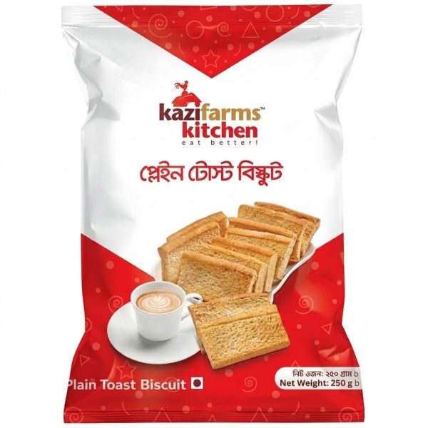 Kazifarms Kitchen Plain Toast Biscuit 250g