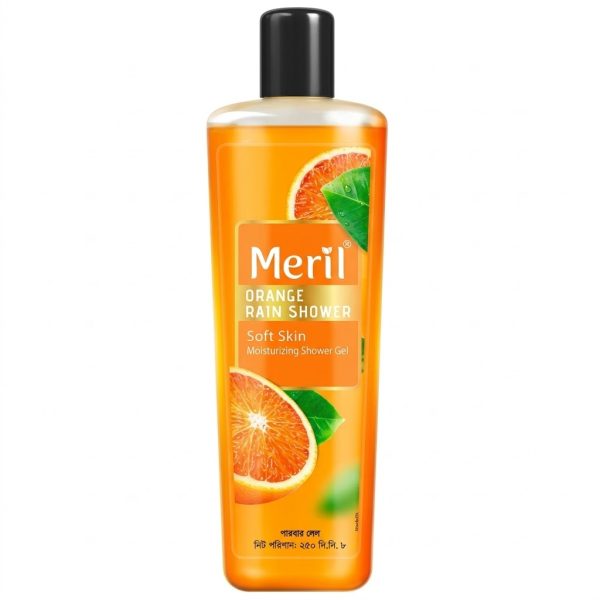 Meril Orange Rain Soft Shower Gel 250ml