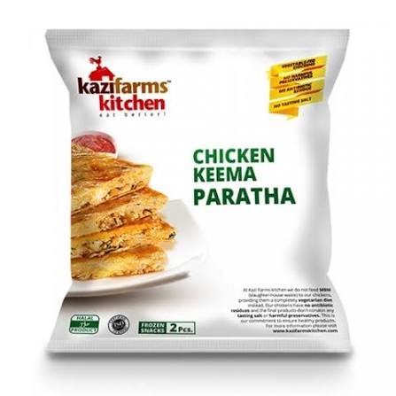 Kazi farms Keema paratha 2pcs