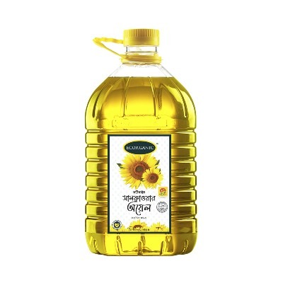 Ec Organic Fortified Sunflower Oil Plastic- 5Ltr.