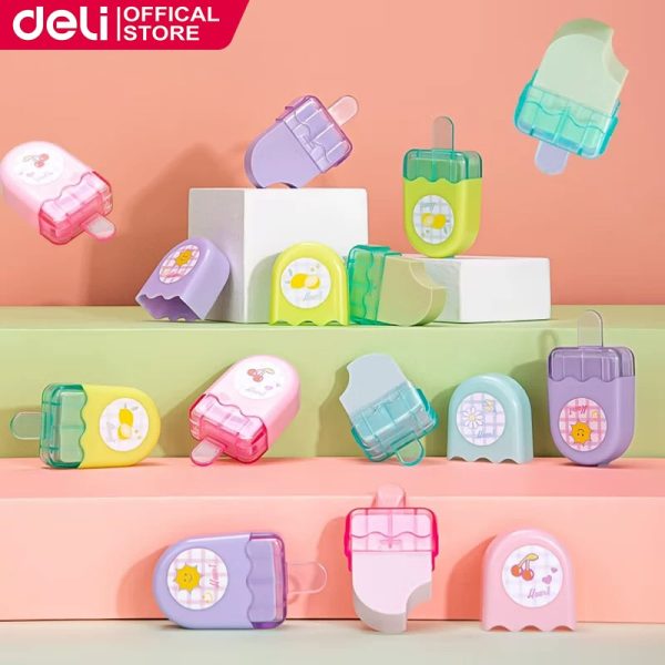 Stationery Deli Eraser 71122 1Pcs