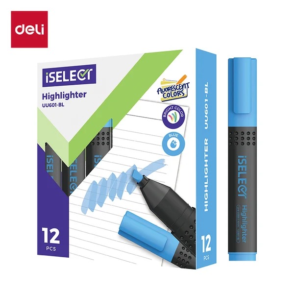 Stationery I-Select HighLighter UU601-bL 1pcs