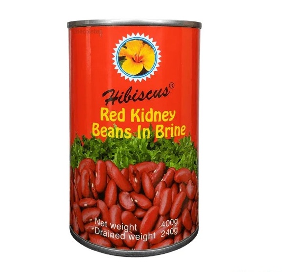 HIbiscus Red Kidney Beans In Brine 400gm