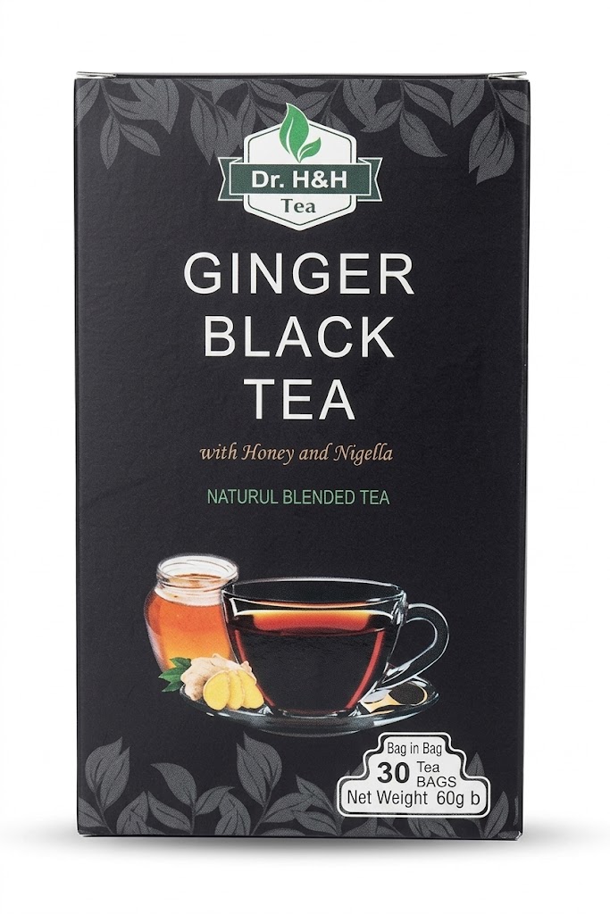 Dr. H&H Ginger Black Tea 60gb