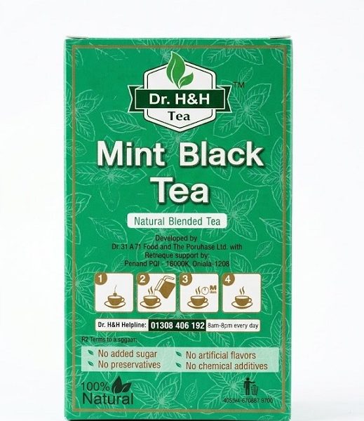 Dr. H&H Mint Black Tea 60g b