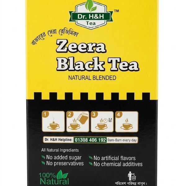 Dr. H&H Zeera Black Tea 60g b