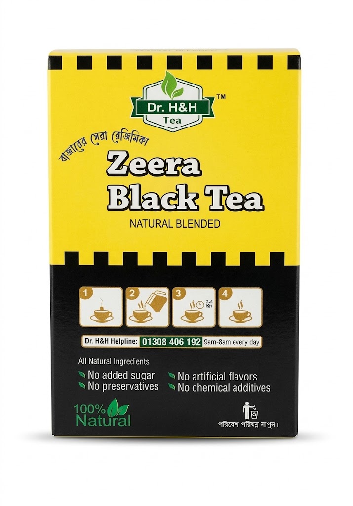 Dr. H&H Zeera Black Tea 60g b