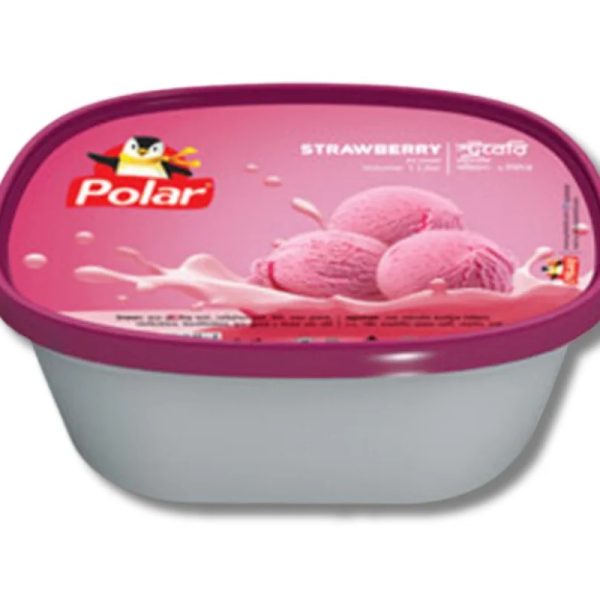 Polar Strawberry ice cream 1 ltr