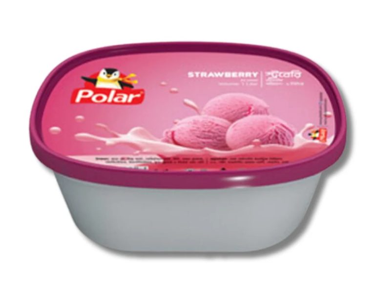 Polar Strawberry ice cream 1 ltr
