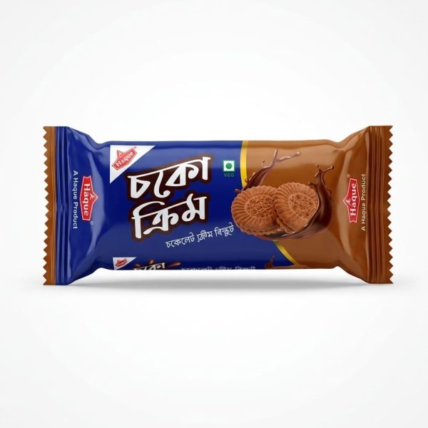 Haque Choco Chocolate Cream Biscuit 32gm