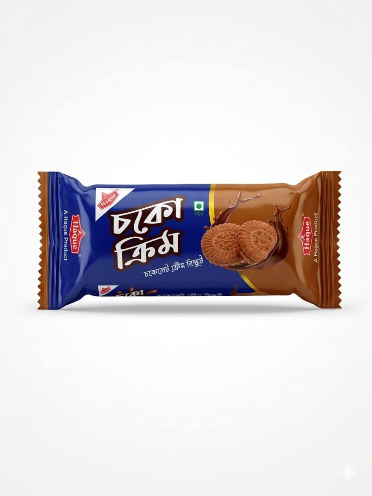Haque Choco Chocolate Cream Biscuit 32gm